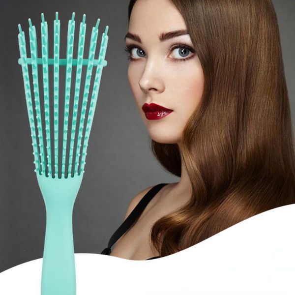 hair brushes plastic anti-static ocs comb style hairdressing multifunctional styling smooth massage, Silver
hair brushes plastic anti-static ocs comb style hairdressing multifunctional styling smooth massage, Silver