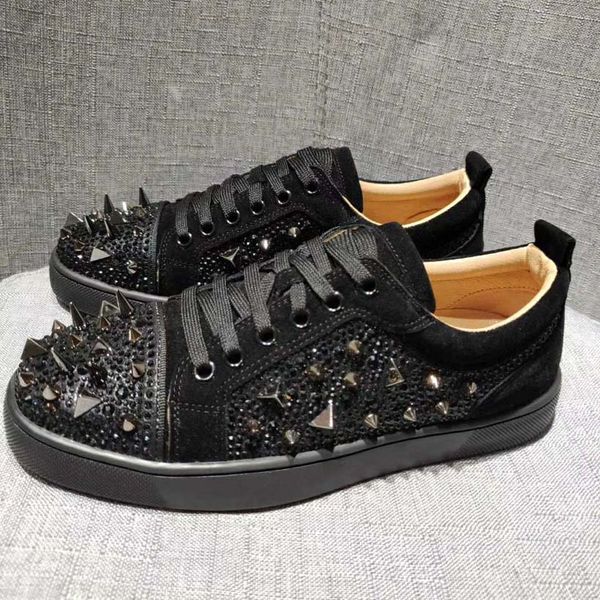 men women designer shoes leather loafers luxury sneakers mens shoe rivet cowhide casual golden black diamonds size 34-47 with box
men women designer shoes leather loafers luxury sneakers mens shoe rivet cowhide casual golden black diamonds size 34-47 with box