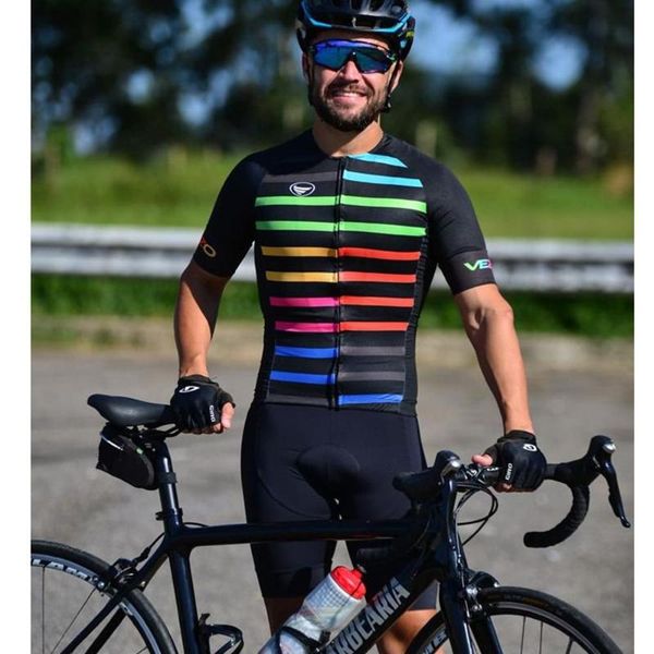 racing sets vezzo men's short sleeve cycling jersey pro team small mesh fabric quick-dry gel pad bib shorts ciclismo hombre bike wear, Black;blue
racing sets vezzo men's short sleeve cycling jersey pro team small mesh fabric quick-dry gel pad bib shorts ciclismo hombre bike wear, Black;blue