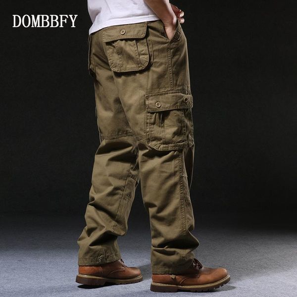 men's pants overalls cargo multi pockets military tactical work casual pantalon hombre streetwear army straight trousers, Black
men's pants overalls cargo multi pockets military tactical work casual pantalon hombre streetwear army straight trousers, Black