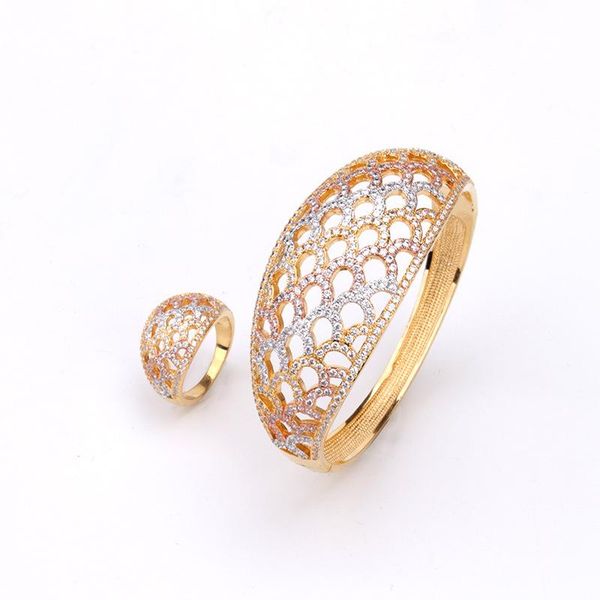 bangle dragon scale mesh bracelet ring elegant fashion ladies hollow plating three-color micro-inlaid zircon jewelry gifts, Black
bangle dragon scale mesh bracelet ring elegant fashion ladies hollow plating three-color micro-inlaid zircon jewelry gifts, Black