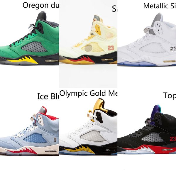 New 5 Alternate Grape Black Grape Mens Basketball shoes 5s Sail Metallic Silver Men Women trainers Sports Sneakers 40-46 230RVF
New 5 Alternate Grape Black Grape Mens Basketball shoes 5s Sail Metallic Silver Men Women trainers Sports Sneakers 40-46 230RVF