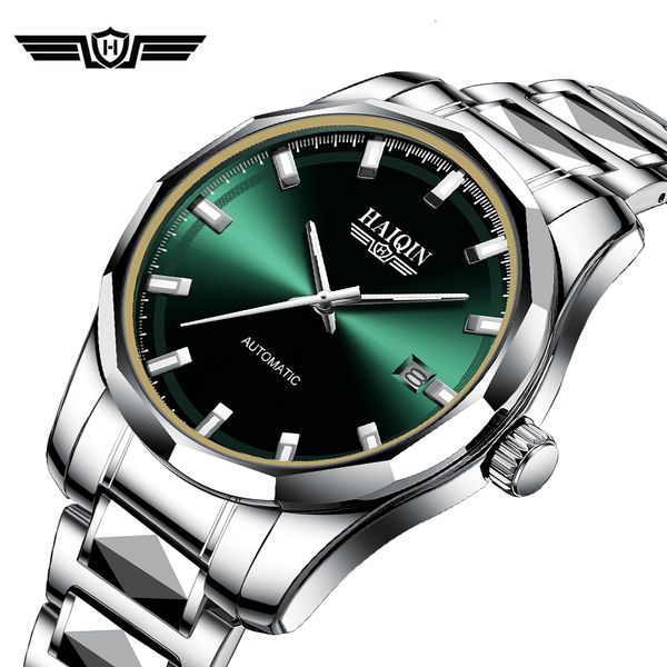 haiqin gentlemen watches brand luxury 2021 automatic sports for business mechanical reloj hombres, Slivery;brown
haiqin gentlemen watches brand luxury 2021 automatic sports for business mechanical reloj hombres, Slivery;brown