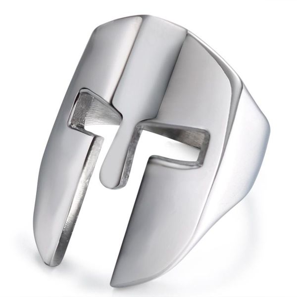cluster rings spartan warrior mask ring for men boy stainless steel band fashion punk male jewelry, Golden;silver
cluster rings spartan warrior mask ring for men boy stainless steel band fashion punk male jewelry, Golden;silver