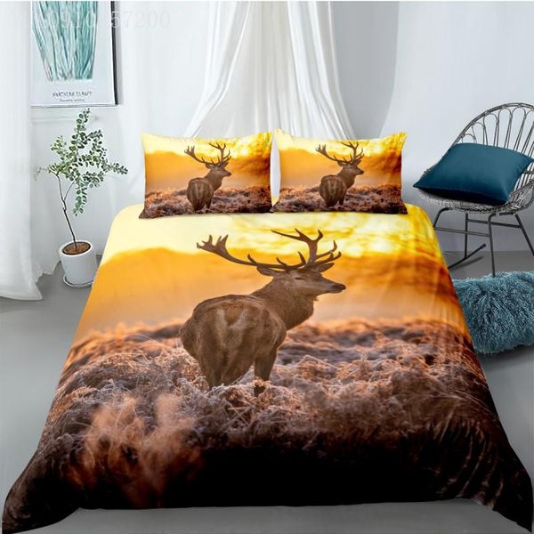 bedding sets luxury deer 3d animal duvet cover modern style king comforter set soft microfiber ship
bedding sets luxury deer 3d animal duvet cover modern style king comforter set soft microfiber ship