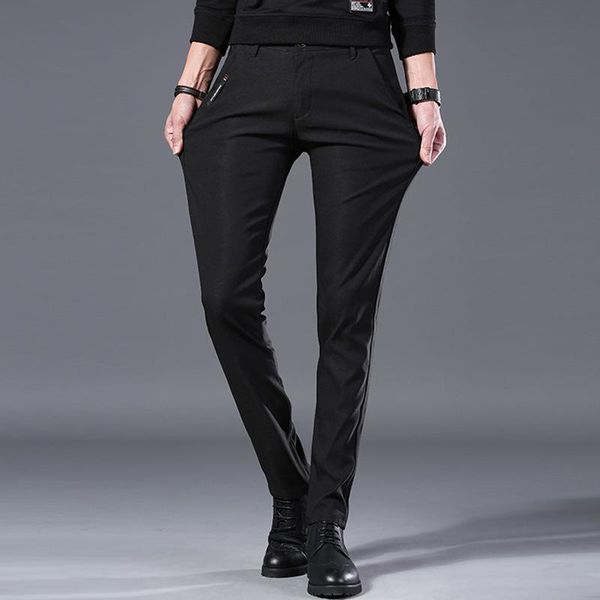 men's pants 2021 arrival mens casual business pant men mid full length brand stretch trousers regular straight black gary big size 28-3
men's pants 2021 arrival mens casual business pant men mid full length brand stretch trousers regular straight black gary big size 28-3