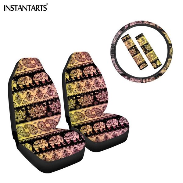 car seat covers instantarts african tribal elephant patterns 5pcs heavy-duty front durable steering wheel cover luxury seatbelt pads
car seat covers instantarts african tribal elephant patterns 5pcs heavy-duty front durable steering wheel cover luxury seatbelt pads