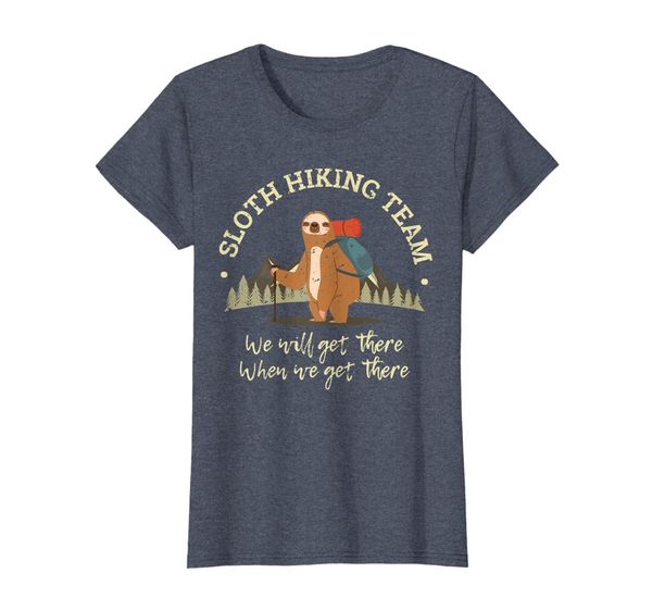 Womens Sloth Hiking Team We Will Get There When We Get There T-Shirt, Mainly pictures
Womens Sloth Hiking Team We Will Get There When We Get There T-Shirt, Mainly pictures