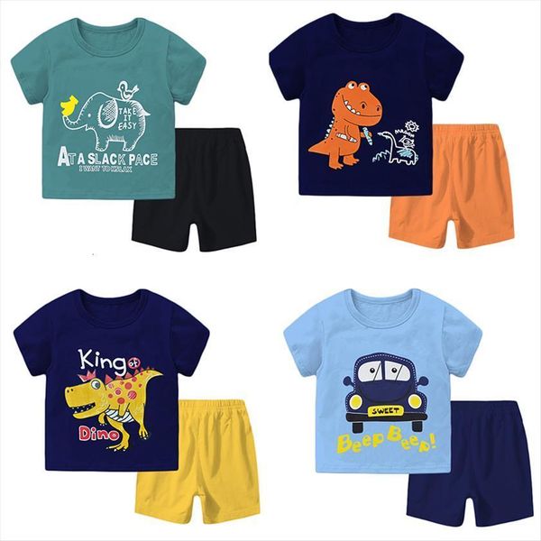 cotton children baby short sleeve 2 piece clothes boys girls summer toddler sets kids t shirt dinasaur clothing set, White
cotton children baby short sleeve 2 piece clothes boys girls summer toddler sets kids t shirt dinasaur clothing set, White