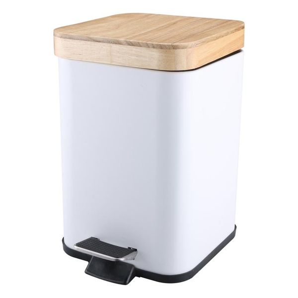 cosmetic pedal bin 3l with lid made of real bamboo bathroom garbage can soft close small trash white waste bins
cosmetic pedal bin 3l with lid made of real bamboo bathroom garbage can soft close small trash white waste bins