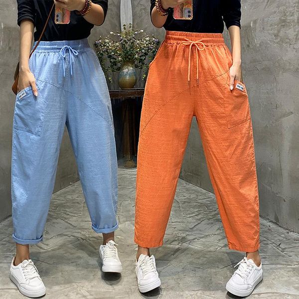 women's pants & capris autumn cotton linen capri women loose classic white mid waisted for solid calf-length pink pencil trousers, Black;white
women's pants & capris autumn cotton linen capri women loose classic white mid waisted for solid calf-length pink pencil trousers, Black;white