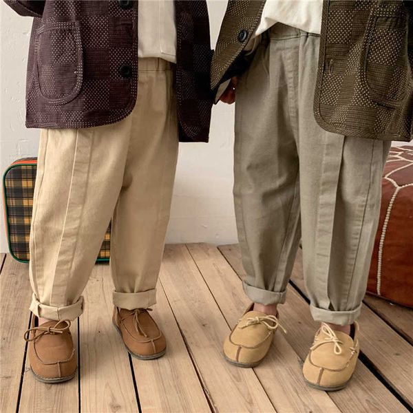 spring autumn boys loose draoed casual pants kids girls korean style solid color straight trousers 210615, Blue
spring autumn boys loose draoed casual pants kids girls korean style solid color straight trousers 210615, Blue