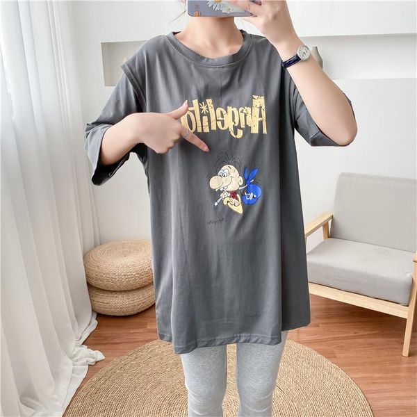 maternity & tees print shirt short sleeve feeding blouse large size wear summer wholesale pregnant clothing 8514, White
maternity & tees print shirt short sleeve feeding blouse large size wear summer wholesale pregnant clothing 8514, White