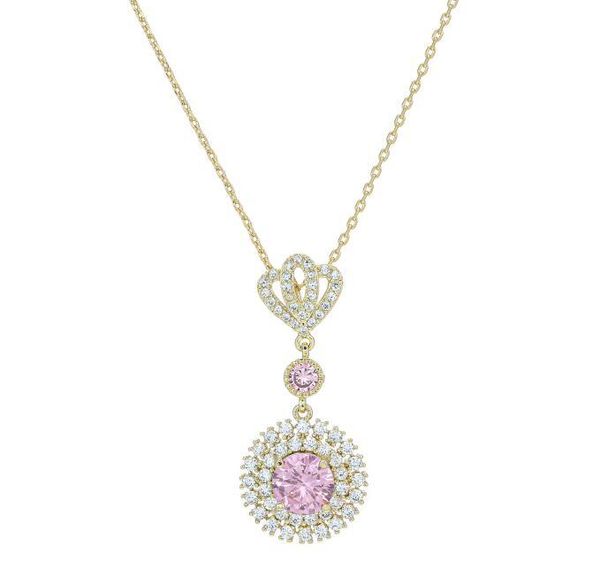 pendant necklaces l'amour&ma 2021 elegant shiny crystal fashion round flower crown for women jewelry party lover gift, Silver
pendant necklaces l'amour&ma 2021 elegant shiny crystal fashion round flower crown for women jewelry party lover gift, Silver