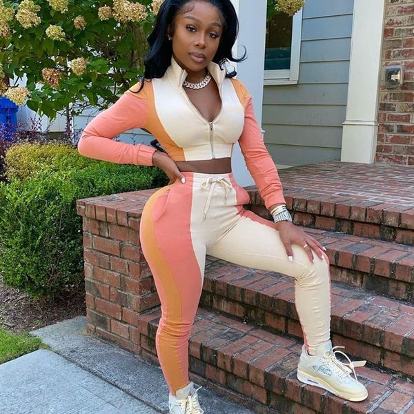 tracksuit women sportwear two piece set and pants matching sets joggers suit casual fitness workout clothing ensemble femme women's tra, Gray
tracksuit women sportwear two piece set and pants matching sets joggers suit casual fitness workout clothing ensemble femme women's tra, Gray