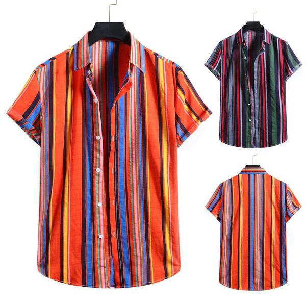 men's casual shirts 2021 spring/summer short sleeve floral shirt hawaiian cy21, White;black
men's casual shirts 2021 spring/summer short sleeve floral shirt hawaiian cy21, White;black