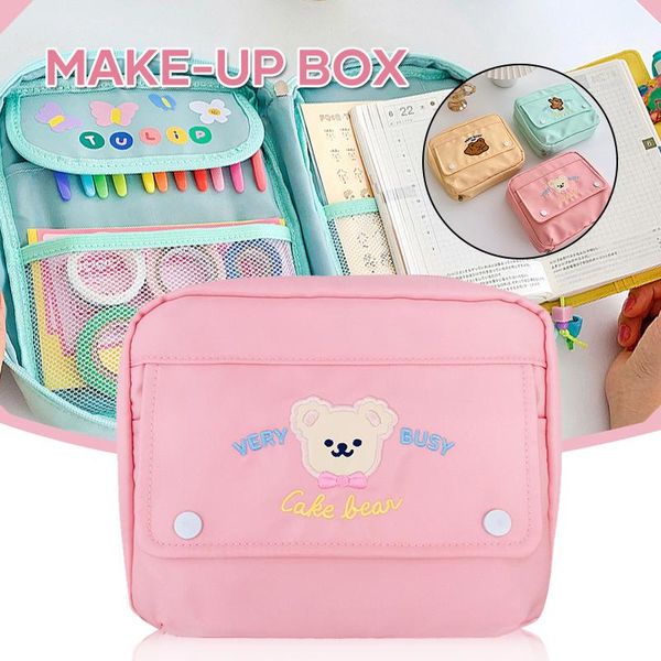 korea fashion bear cosmetic cases cute student pencil bag case holder large capacity home storage sale-wt bags &
korea fashion bear cosmetic cases cute student pencil bag case holder large capacity home storage sale-wt bags &