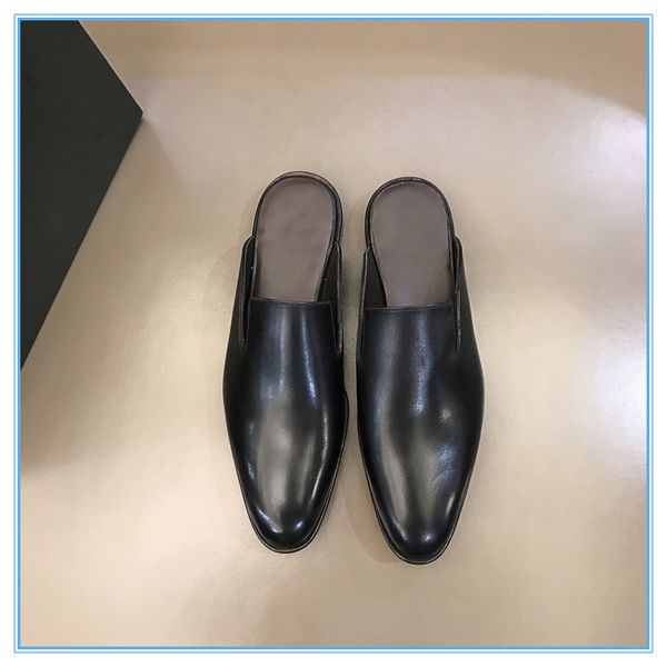 men genuine leather slippers slide sandals designer leisure non-slip slides summer outdoor crocodile grain 4 colors flip flops slippers size, Black
men genuine leather slippers slide sandals designer leisure non-slip slides summer outdoor crocodile grain 4 colors flip flops slippers size, Black