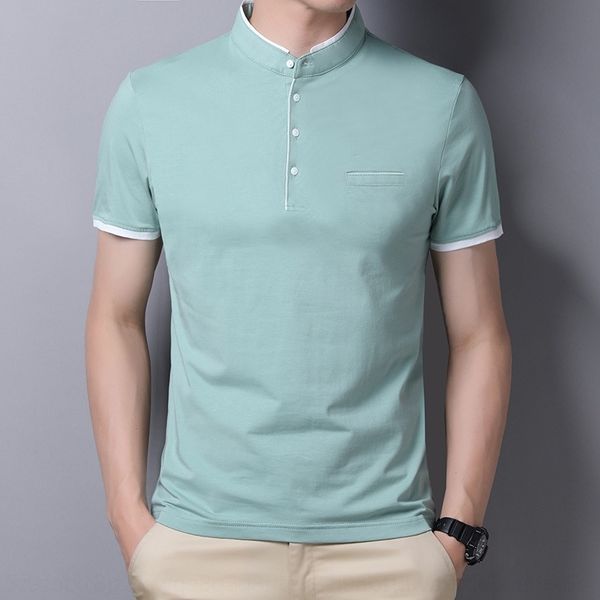 wgy summer men's men's t-shirts) stand collar short sleeve white white korean slim youth solid color blank t-shirt, White;black
wgy summer men's men's t-shirts) stand collar short sleeve white white korean slim youth solid color blank t-shirt, White;black