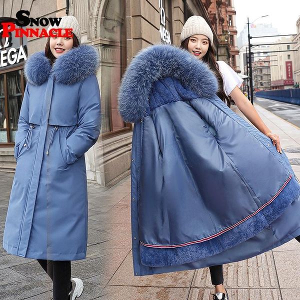 -30 degrees winter parkas jackets coat fur inside women casual thicken warm jacket female collar s 210524, Black
-30 degrees winter parkas jackets coat fur inside women casual thicken warm jacket female collar s 210524, Black