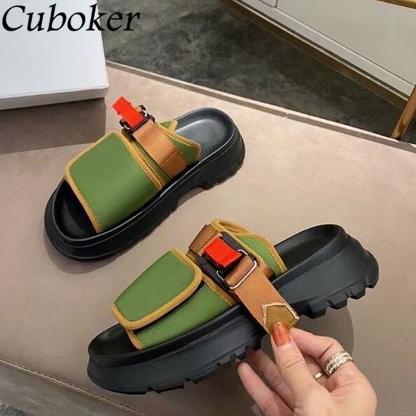 75% off factory outlet sale luxury brand runway thick bottom slippers peep toe summer slides platform vacation beach outwear causal shoes fo, Black
75% off factory outlet sale luxury brand runway thick bottom slippers peep toe summer slides platform vacation beach outwear causal shoes fo, Black
