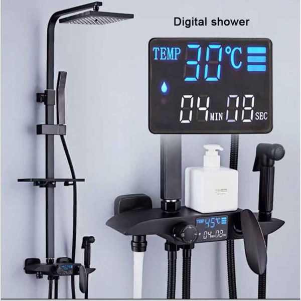 bathroom light luxury style black copper body shower set nozzle spray gun faucet zhhy-2079 sets
bathroom light luxury style black copper body shower set nozzle spray gun faucet zhhy-2079 sets