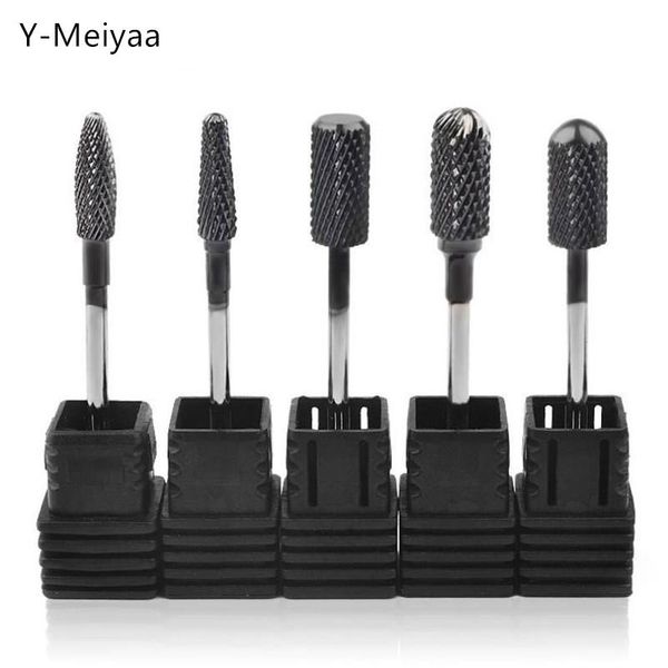 nail art equipment 1pc black drill bits for electric manicure machine accessory tungsten carbide ceramic milling cutter files 30, Silver
nail art equipment 1pc black drill bits for electric manicure machine accessory tungsten carbide ceramic milling cutter files 30, Silver