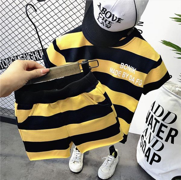 summer baby boy children casual suit t shirt shorts boys clothes kids striped sets 2 7, White
summer baby boy children casual suit t shirt shorts boys clothes kids striped sets 2 7, White
