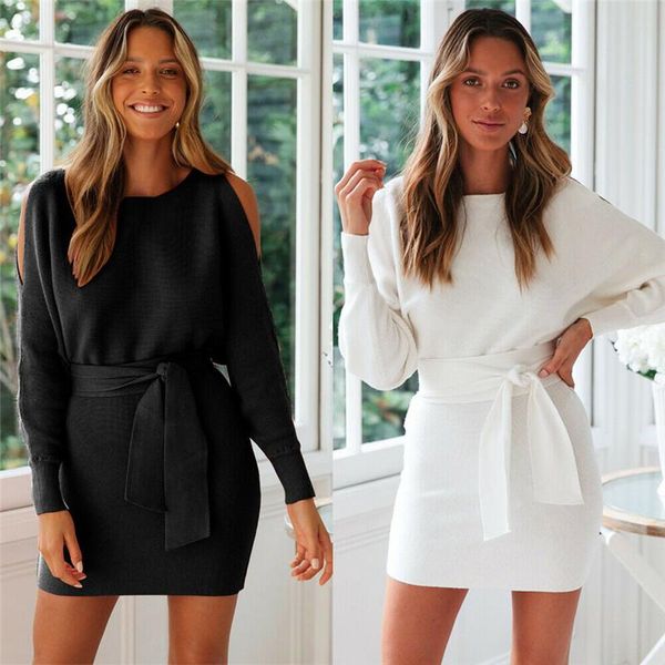 women's fashion long sleeve stretch package hip bodycon mini dress casual crew neck off shoulder dresses, Black;gray
women's fashion long sleeve stretch package hip bodycon mini dress casual crew neck off shoulder dresses, Black;gray