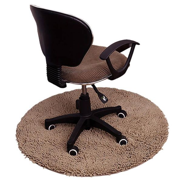 carpets computer chair floor mat bedroom swivel circular pad non-slip carpet home decor living room door