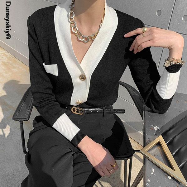 women's knits & tees elegant autumn sweaters for woman v-neck single-breasted vintage knitting cardigans korean business knit cardigan, White
women's knits & tees elegant autumn sweaters for woman v-neck single-breasted vintage knitting cardigans korean business knit cardigan, White