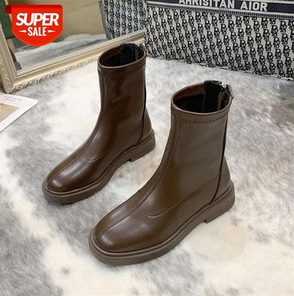 skinny martin boots women's british style plus velvet short back zipper thick heel mid-tube trend #gp2a
skinny martin boots women's british style plus velvet short back zipper thick heel mid-tube trend #gp2a