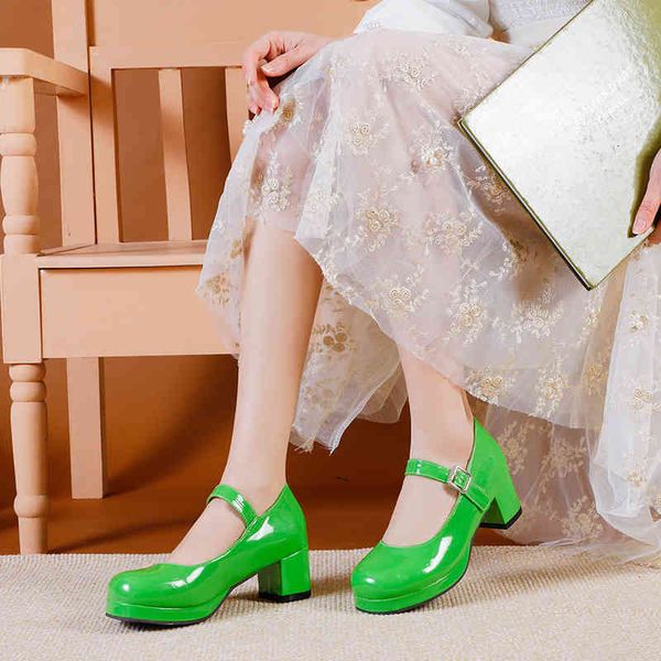 dress shoes patent leather spring autumn mary jane women's buckle strap high heels retro platform lolita woman red black 3sch
dress shoes patent leather spring autumn mary jane women's buckle strap high heels retro platform lolita woman red black 3sch