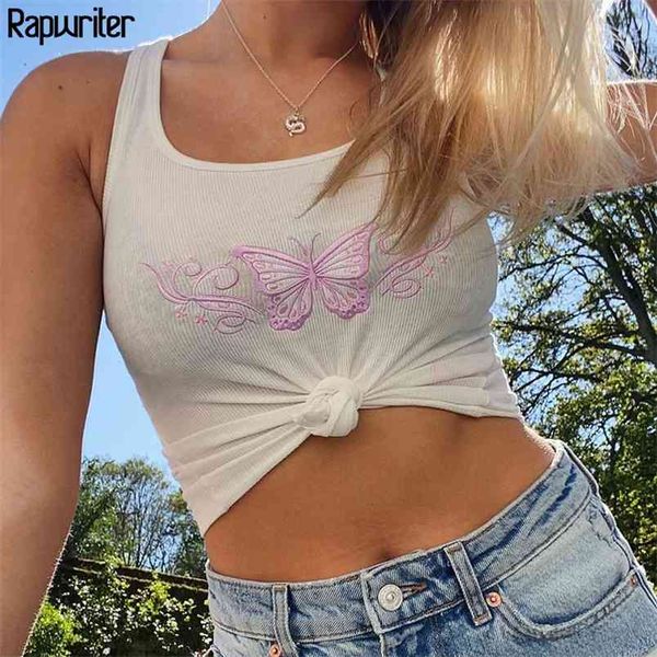 embroidery butterfly pink tank women summer sleevless harajuku crop ladies white woman cloth streetwear 210510
embroidery butterfly pink tank women summer sleevless harajuku crop ladies white woman cloth streetwear 210510