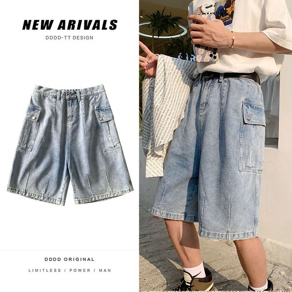 summer blue denim shorts mens fashion retro pocket denim shorts men streetwear loose hip-hop straight jeans mens s-5xl
summer blue denim shorts mens fashion retro pocket denim shorts men streetwear loose hip-hop straight jeans mens s-5xl