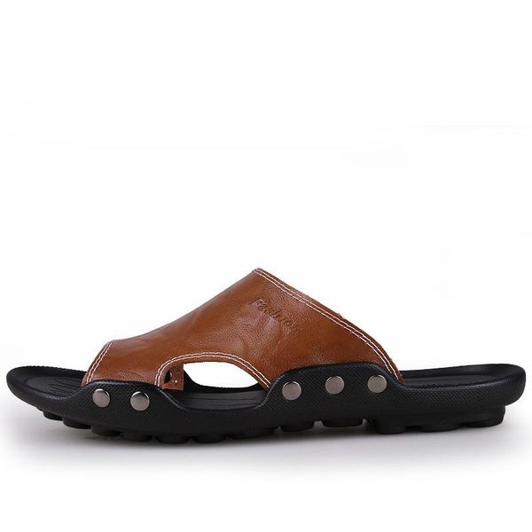 slippers spring and summer retro men's sandals large size breathable fashion soft bottom non-slip, Black
slippers spring and summer retro men's sandals large size breathable fashion soft bottom non-slip, Black