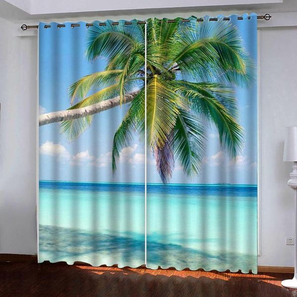 curtain & drapes 3d po beautiful coconut tree seascape curtains for bedroom living room blackout home decoration
curtain & drapes 3d po beautiful coconut tree seascape curtains for bedroom living room blackout home decoration