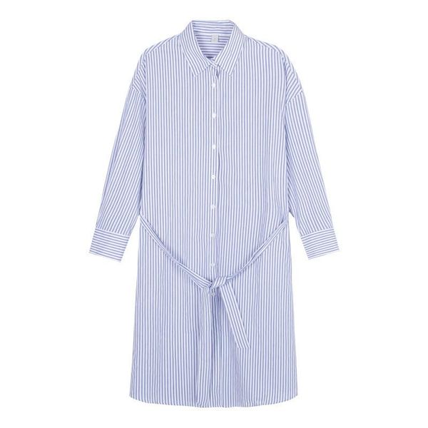 autumn and winter fashion lace up waist striped shirt dress female korean version loose all match slim c531 casual dresses, Black;gray
autumn and winter fashion lace up waist striped shirt dress female korean version loose all match slim c531 casual dresses, Black;gray