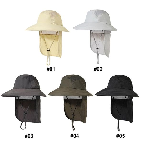 outdoor upf 50+ sun protection fishing hat cap wide brim with neck flap cover bucket hats, Black;white
outdoor upf 50+ sun protection fishing hat cap wide brim with neck flap cover bucket hats, Black;white