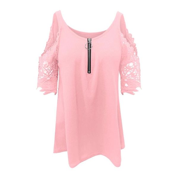 women's blouses & shirts off shoulder half sleeve blouse women shirtzipper summer party ladies plus size bare shoulders v neck lace se, White
women's blouses & shirts off shoulder half sleeve blouse women shirtzipper summer party ladies plus size bare shoulders v neck lace se, White