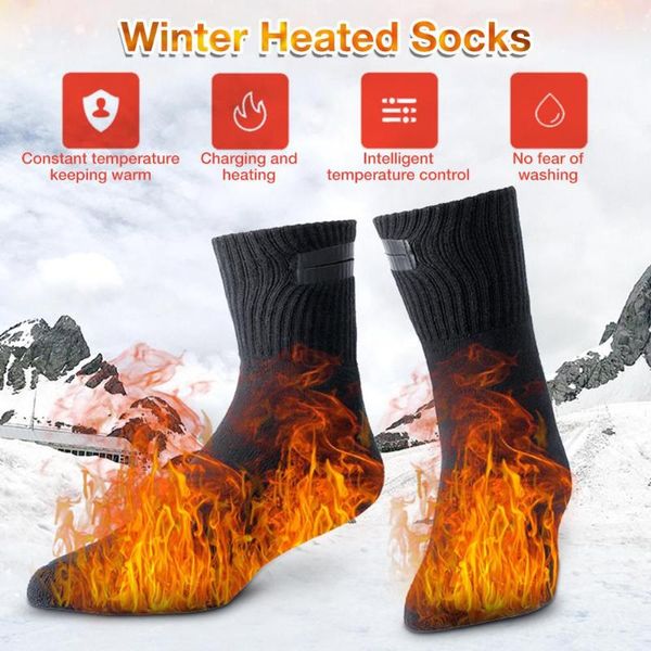 sports socks winter electric heating usb rechargeable warm heated adjustable temperature outdoors thermal foot warmer, Black
sports socks winter electric heating usb rechargeable warm heated adjustable temperature outdoors thermal foot warmer, Black
