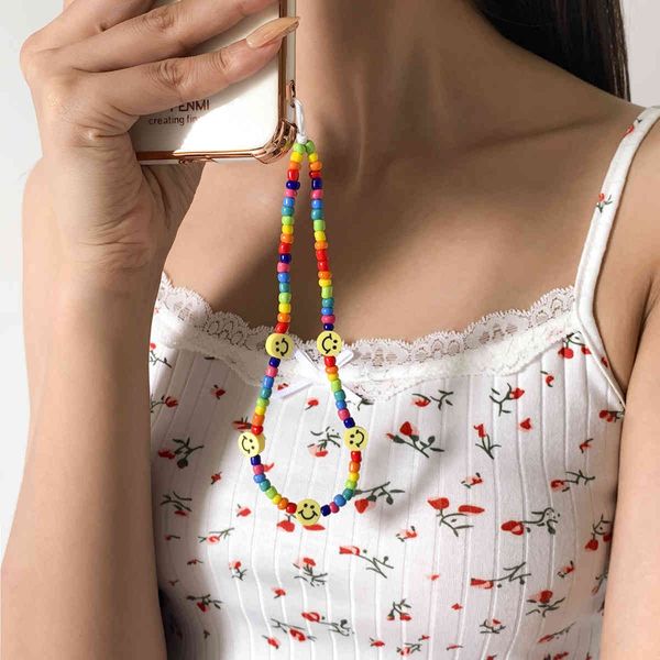 mobile phone straps, beads beaded jewelry chain for cell phone accessories fresh color contrast bag pendant fashion simple, Black
mobile phone straps, beads beaded jewelry chain for cell phone accessories fresh color contrast bag pendant fashion simple, Black