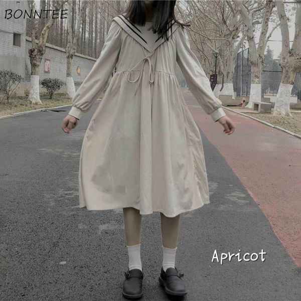 dress women lovely japan style preppy sailor collar girls knee-length dresses empire trendy summer sweet bow femme vestidos casual, Black;gray
dress women lovely japan style preppy sailor collar girls knee-length dresses empire trendy summer sweet bow femme vestidos casual, Black;gray