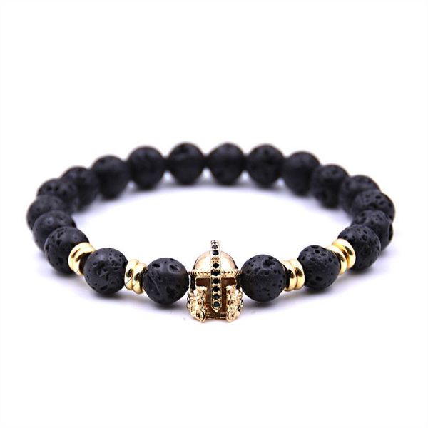 fashion jewelry natural black volcanic lava stone micro inlays warrior helmet bracelet for women men good gift beaded, strands
fashion jewelry natural black volcanic lava stone micro inlays warrior helmet bracelet for women men good gift beaded, strands