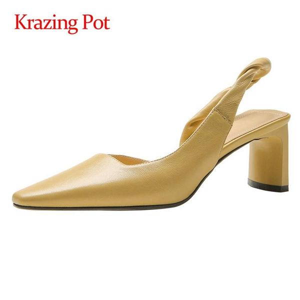sandals krazing pot cow leather square toe med heels solid gentlewomen high street fashion korean girls slip on mules women l12, Black
sandals krazing pot cow leather square toe med heels solid gentlewomen high street fashion korean girls slip on mules women l12, Black