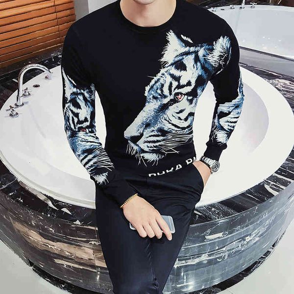 hoodie animal spring print fashion party prom rag shirt men's homes erkek kazak, Black
hoodie animal spring print fashion party prom rag shirt men's homes erkek kazak, Black