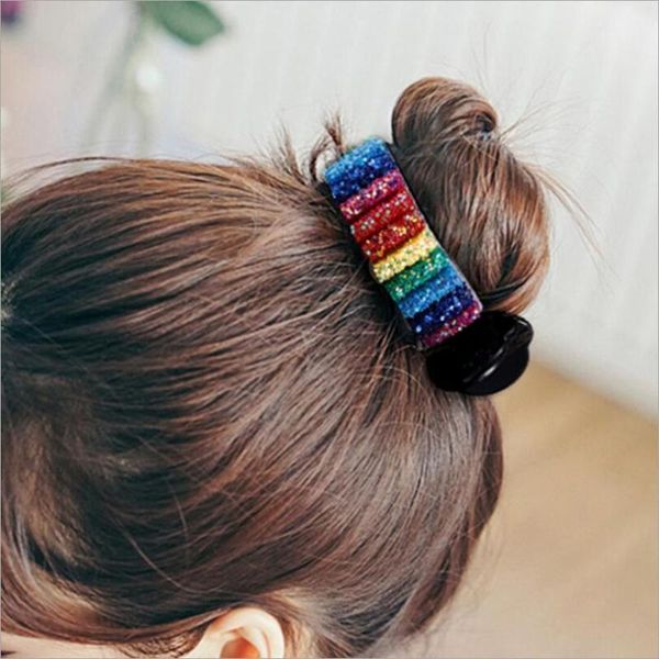 korean meatball hair accessories women headwear rhinestone sequined color hairpin floral twist clip t14591
korean meatball hair accessories women headwear rhinestone sequined color hairpin floral twist clip t14591