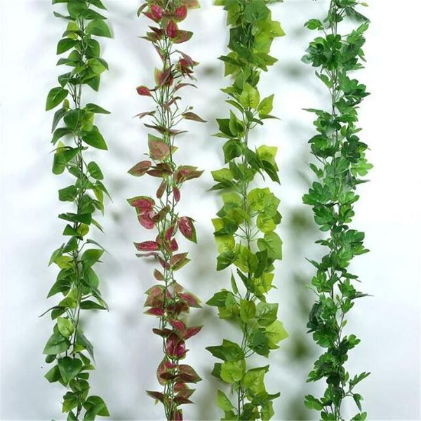decorative flowers & wreaths simulation leaf rattan home party decor artificial plant wall hanging vine tube balcony garden green decoration
decorative flowers & wreaths simulation leaf rattan home party decor artificial plant wall hanging vine tube balcony garden green decoration