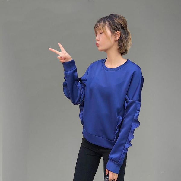 women's hoodies & sweatshirts long sleeve stringy selvedge o-neck clothing spring female casual warm pullover, Black
women's hoodies & sweatshirts long sleeve stringy selvedge o-neck clothing spring female casual warm pullover, Black