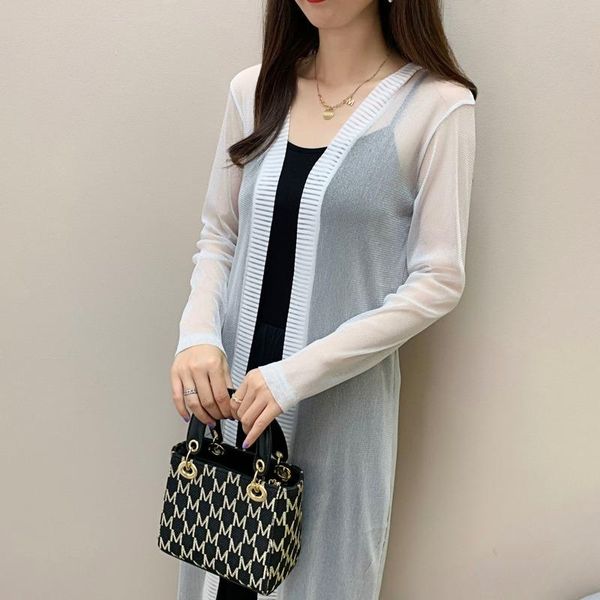 women's jackets spring summer uv women long-sleeved white shirt thin cardigan sun protection clothing long see through lace shawl y, Black;brown
women's jackets spring summer uv women long-sleeved white shirt thin cardigan sun protection clothing long see through lace shawl y, Black;brown